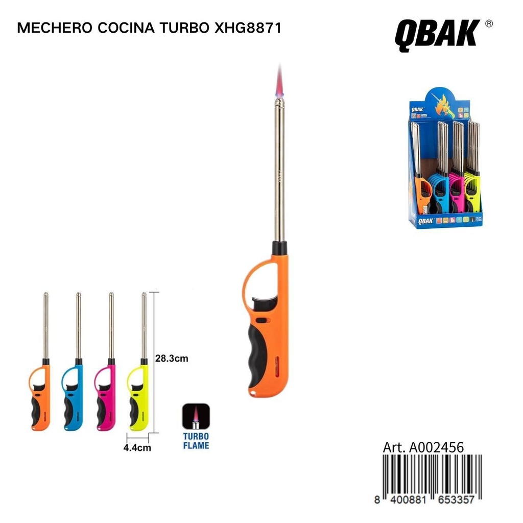 Mechero de cocina turbo QBAK modelo XHG8871 - Accesorios de cocina
