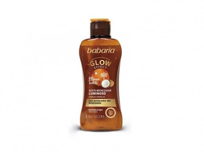  Aceite Efecto Glow Babaria 100ml - Crema y aceite para el sol