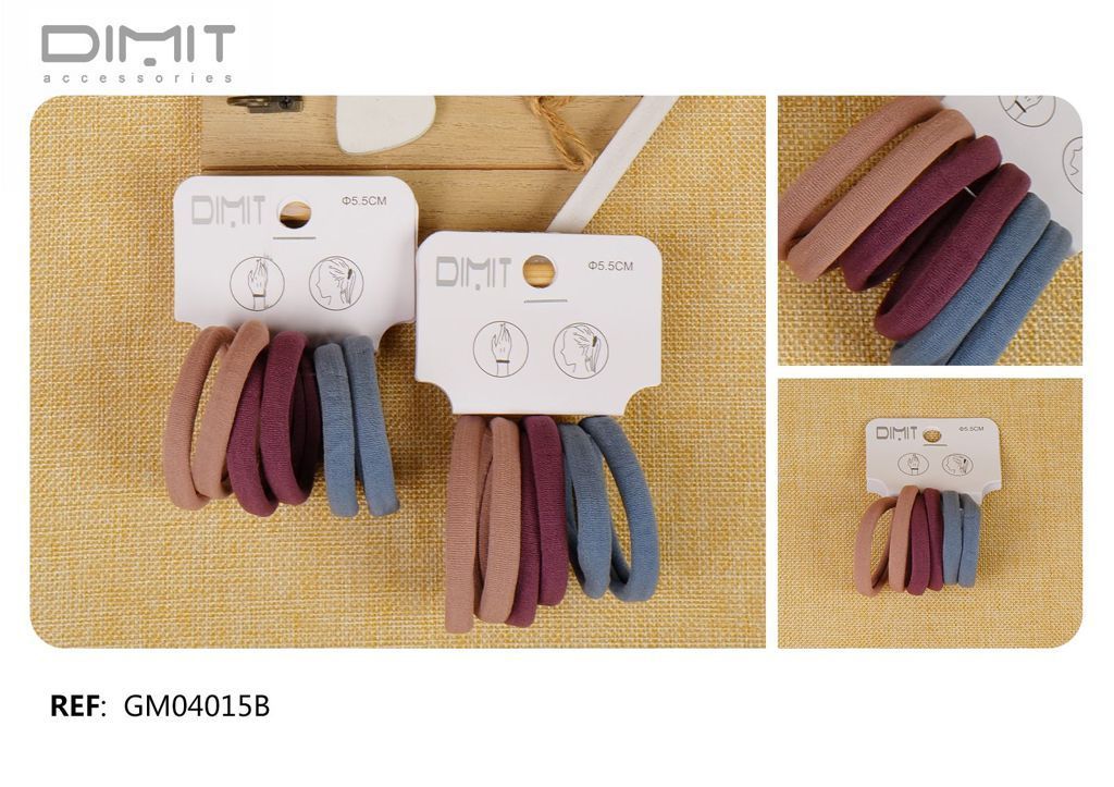  Gomas 5.5cm 24/u GM04015B - Accesorios para el cabello