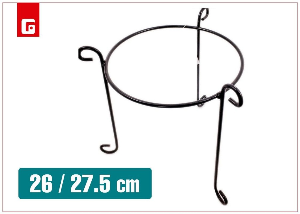 SOPORTE DE MACETA 3 PIES - Soporte para maceta  