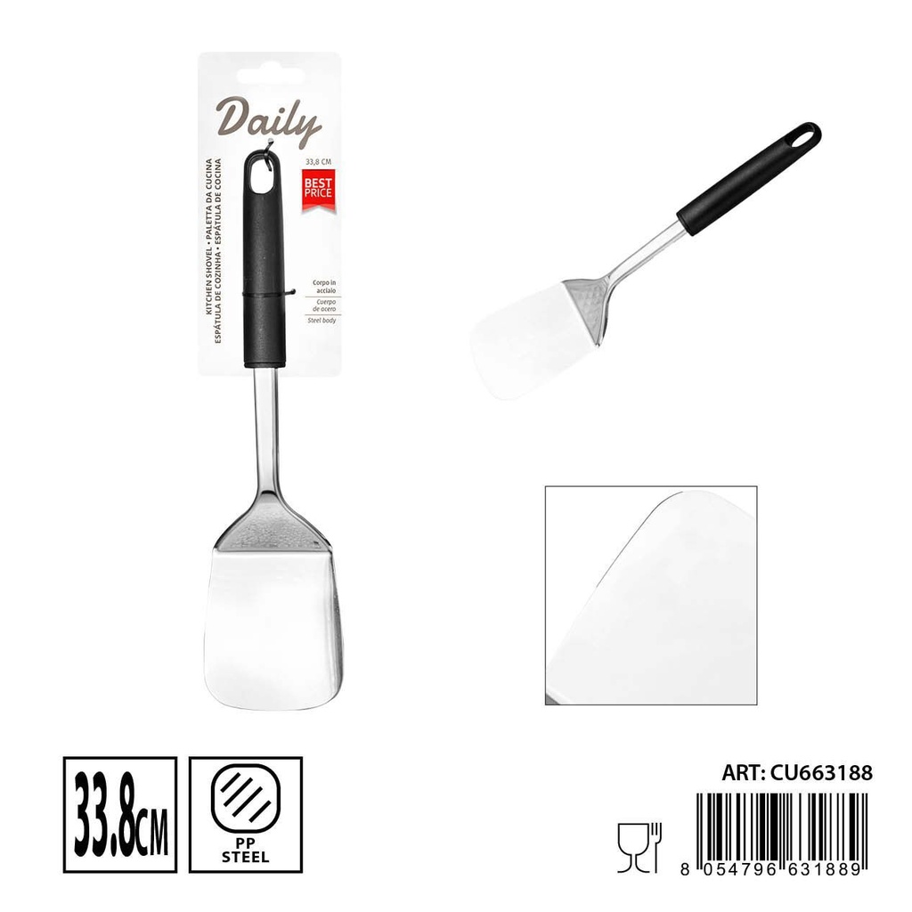 Cucharón de acero inoxidable 33.8x8.3cm - Utensilios de cocina