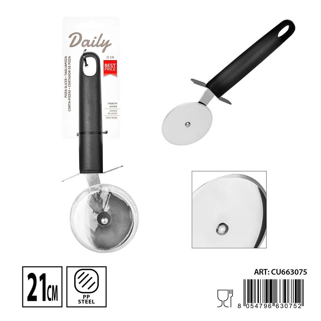 Corta pizza 21x6.5 cm - Utensilios de cocina