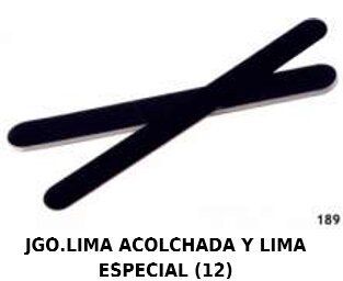 Juego de limas acolchadas y limas especiales 12 unidades - Accesorios de uñas