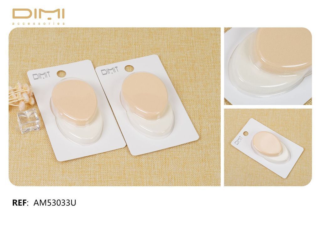 Esponja de maquillaje 12 unidades AM53033U - Accesorios de belleza y esponjas