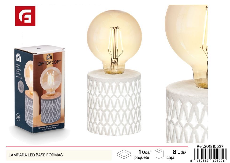 Lámpara LED de base formas - Iluminación y decoración