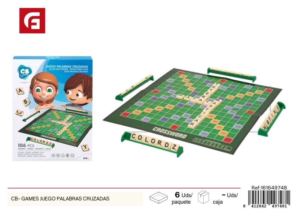 Juego de palabras cruzadas CB-GAMES - Juguetes de mesa