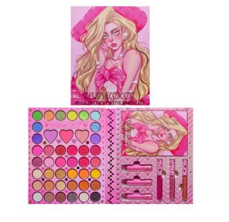 Paleta de maquillaje 49 fashion face Kevin&CoCo - Ideal para profesionales