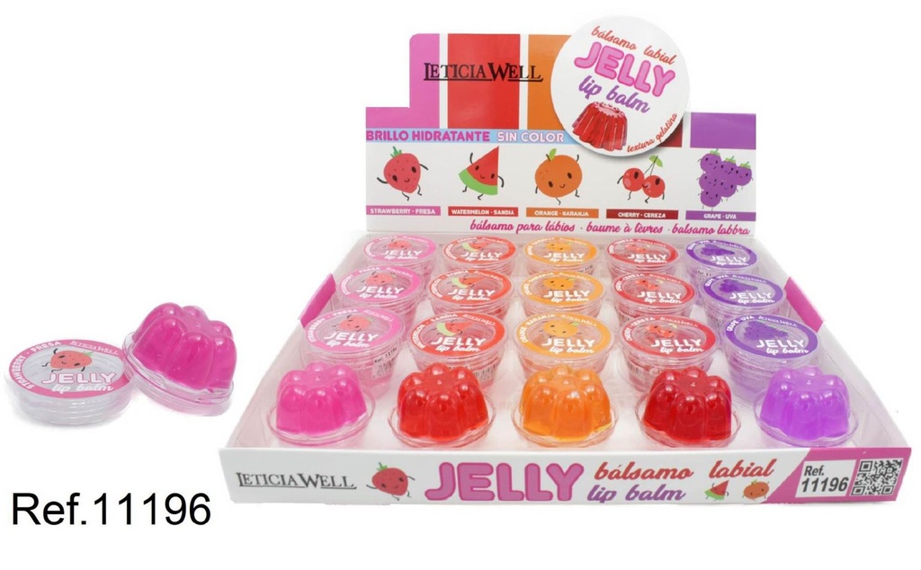 Bálsamo labial jelly gelatina 20/U 11196 - Suave y efectivo
