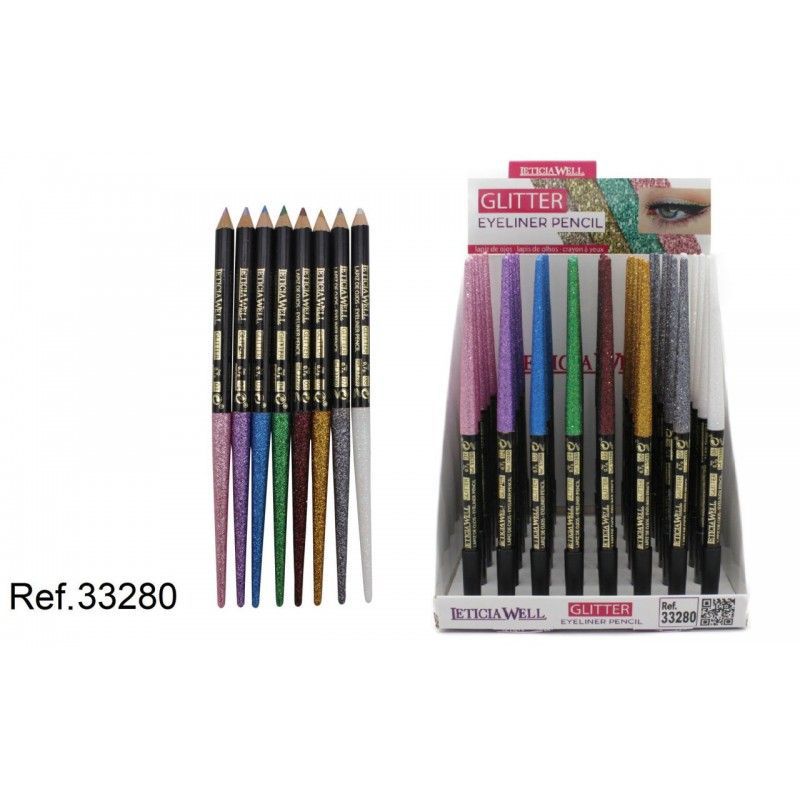 Lápiz ojos glitter 48/U 33280 LW - Para un look llamativo