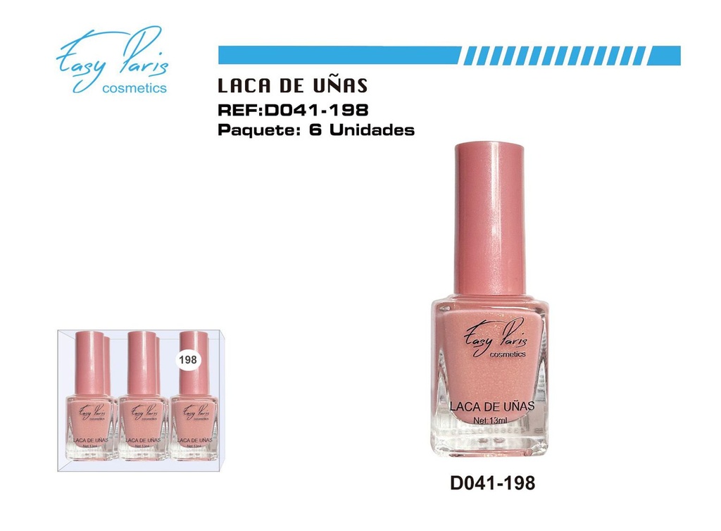 Laca de uñas Easy Paris 6/U - Esmaltes de uñas