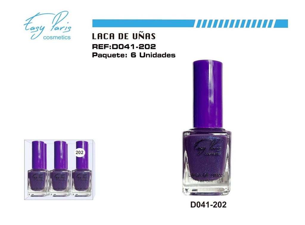Laca de uñas Easy Paris 6/U - Esmaltes de uñas