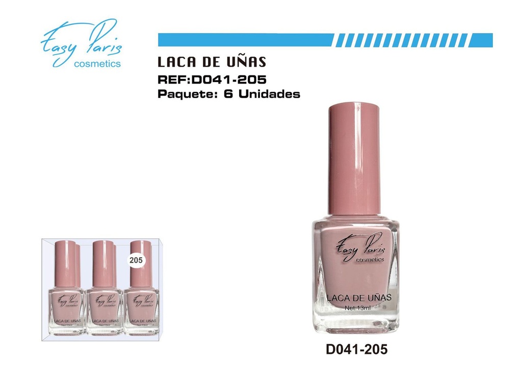 Laca de uñas Easy Paris 6/U - Esmaltes de uñas