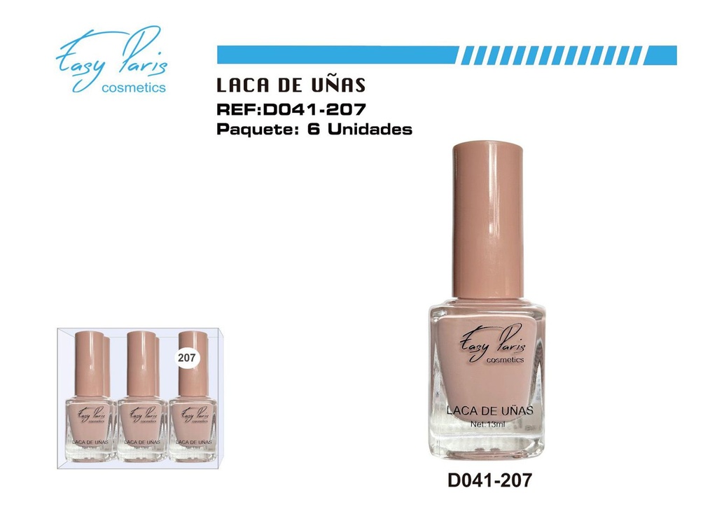 Laca de uñas Easy Paris 6/U - Esmaltes de uñas