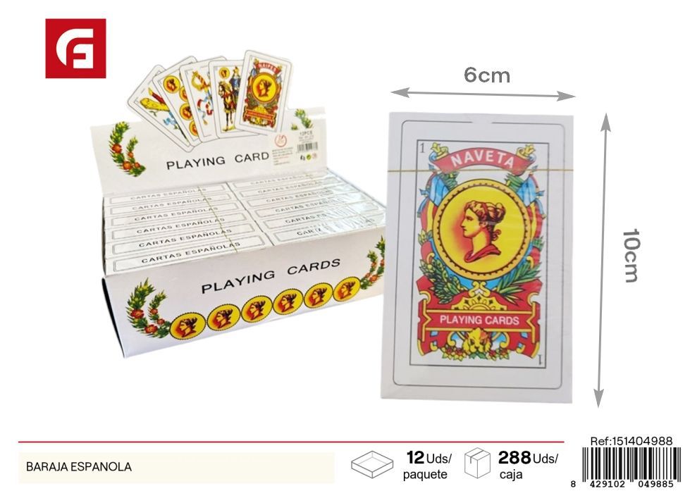 Baraja española - Juguetes de cartas y juegos de mesa