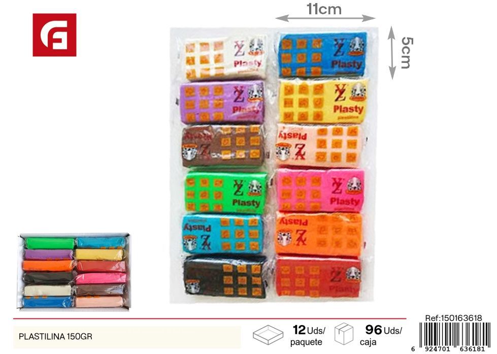 Plastilina 150g - Manualidades y arte