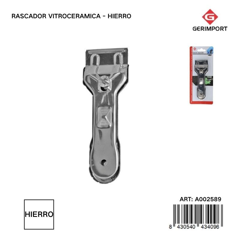 Rascador vitrocerámica de hierro - Utensilios para la cocina