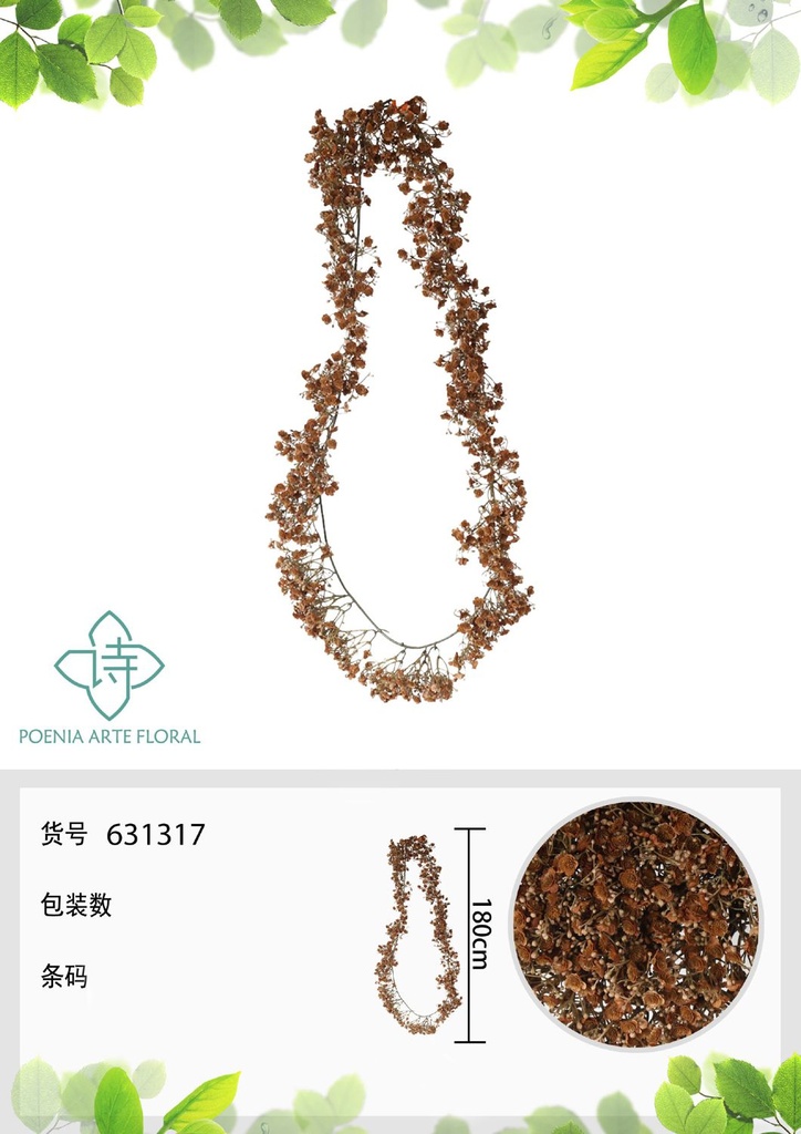 Guirnalda de Gypsophila - Novedades de decoración