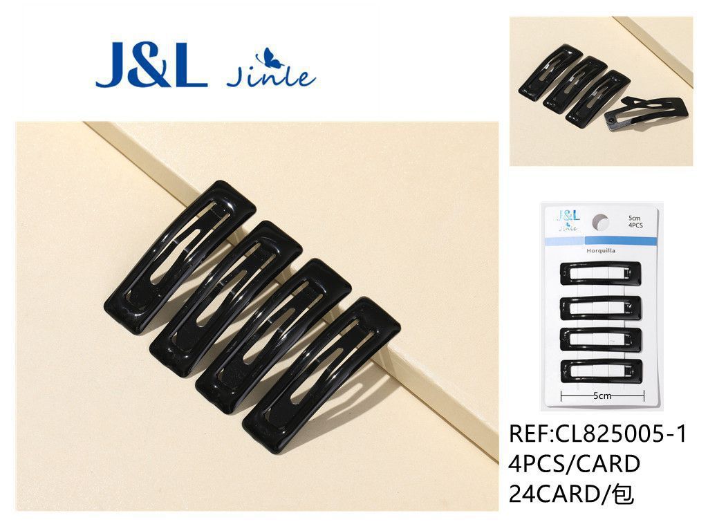 Pack de 4 ranas 5 cm NGR 24/u CL825005-1 - Accesorios para el cabello y pinzas