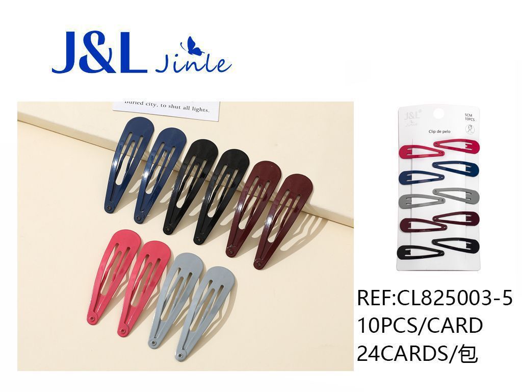 Pack de 10 ranas 5 cm surtidas 24/u CL825003-5 - Accesorios para el cabello y pinzas