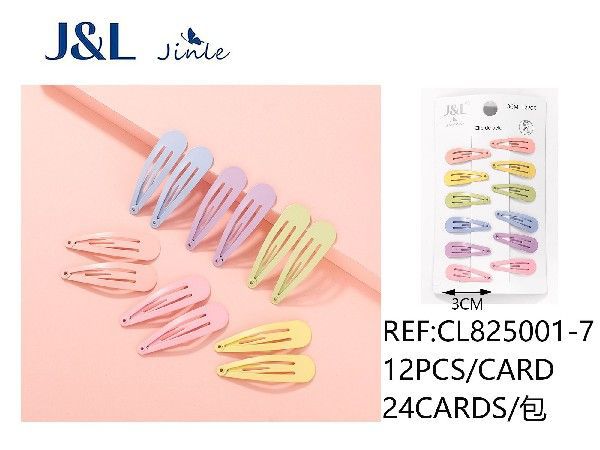 Pack de 12 ranas de 3 cm surtidas - Accesorios para el cabello y pinzas decorativas