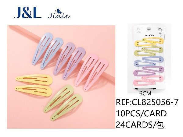 Pack de 10 ranas de 6 cm surtidas - Accesorios para el cabello y pinzas decorativas