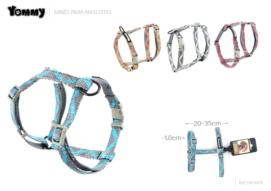 Arnés de cuatro esquinas 1.0*20-35 cm - Accesorios para mascotas