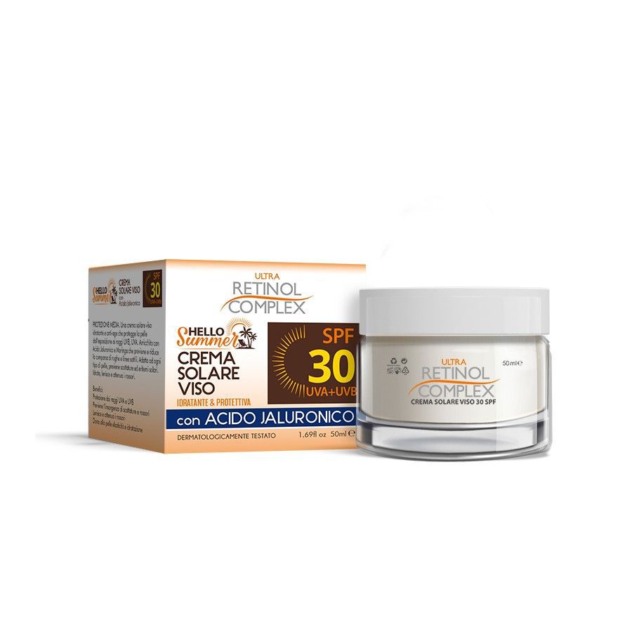 Crema solar facial Retinol Complex SPF30 50ml - Protección solar y cuidado facial