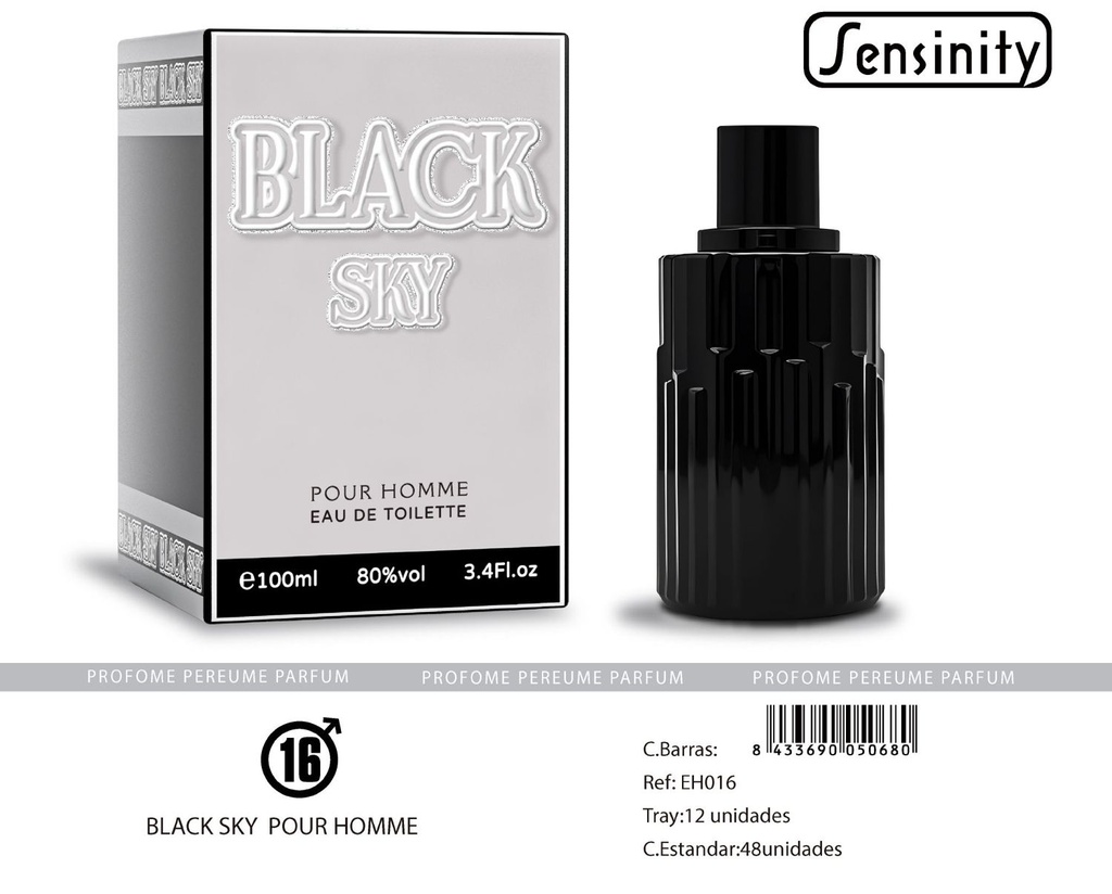 Black Sky perfume para hombres - Fragancias masculinas