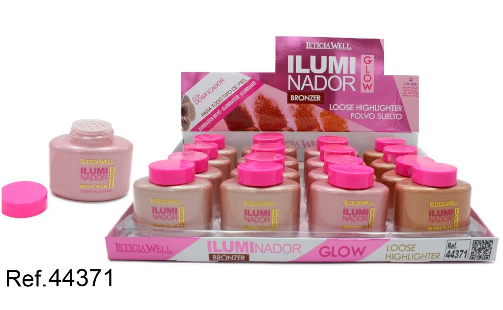 Iluminador bronzer polvo suelto 16/u - Otros cosméticos y maquillaje