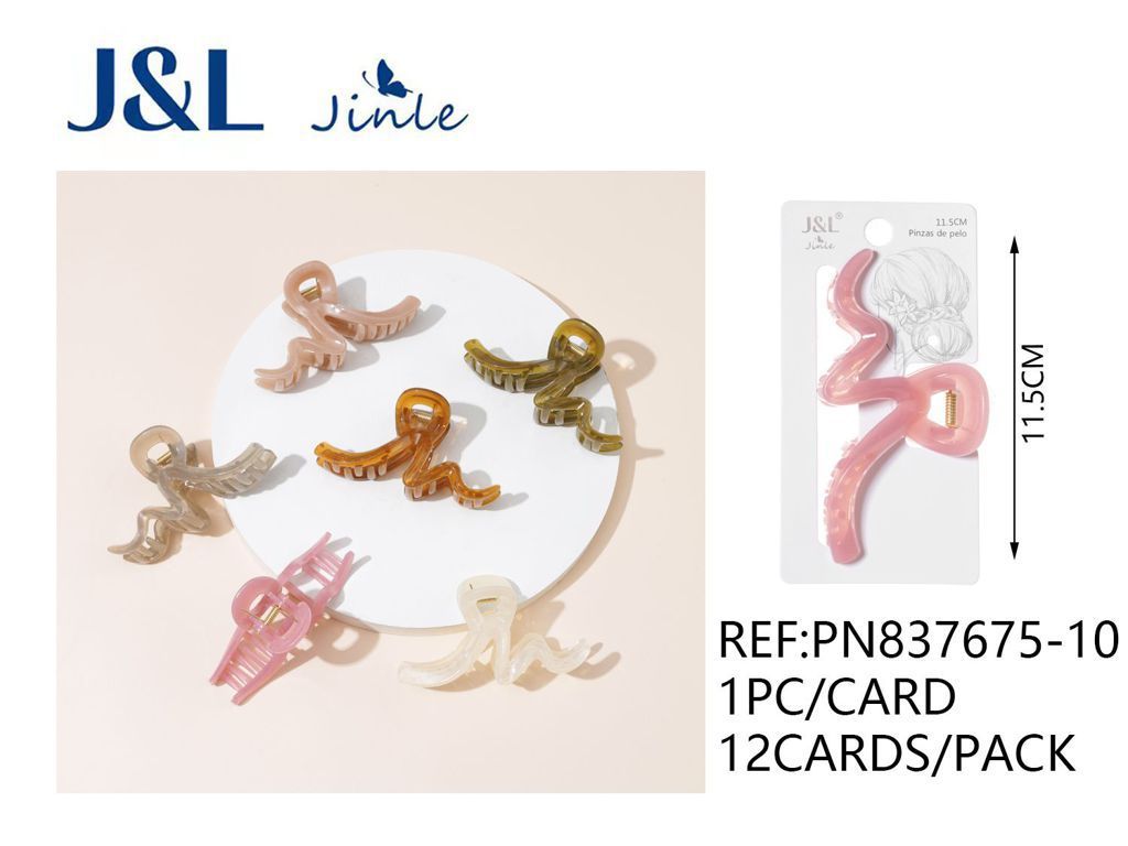 Pinza de pelo 11.5cm 12/u PN837675-10 - Accesorios de peinado