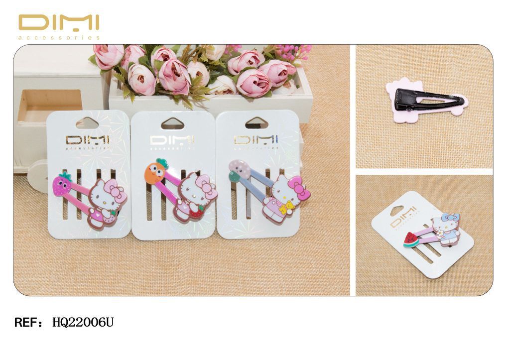 Pinza de pelo para niñas 12 unidades - Accesorios para el cabello y pinzas decorativas