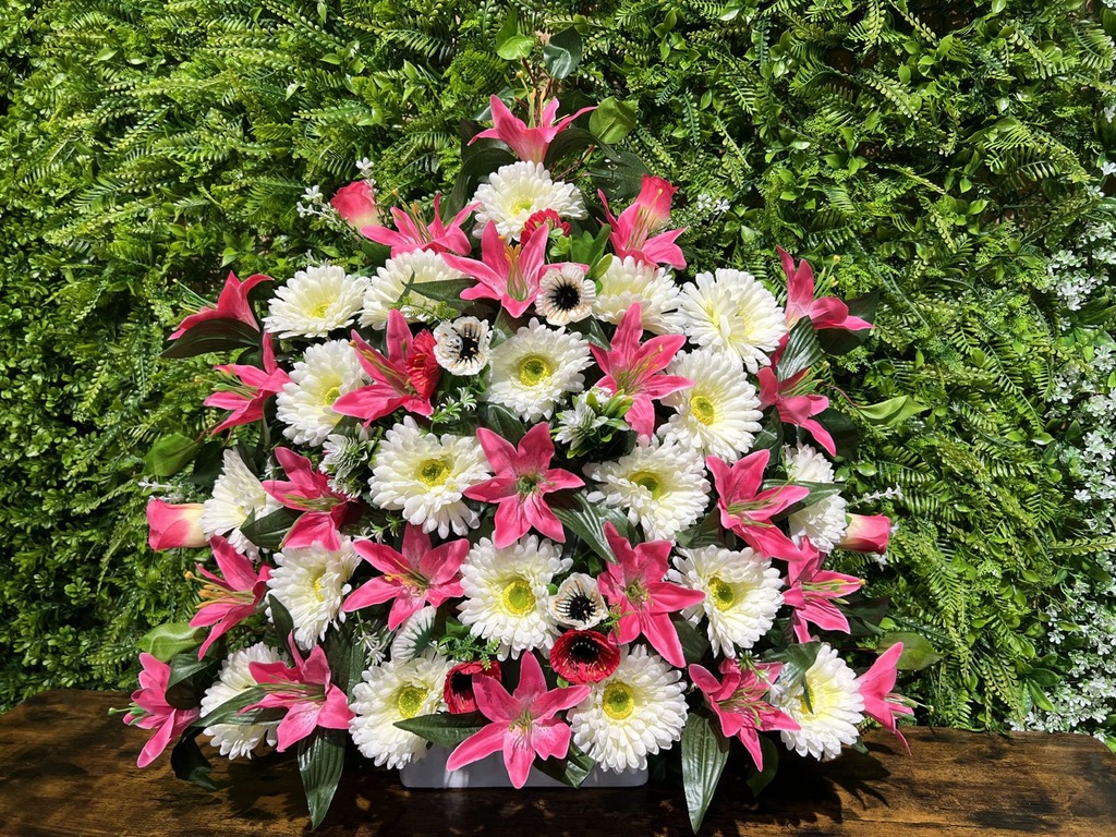 Ramo floral de 5101073-1 grande (8435588802432) - Flores de cementerio D整盆 CENTRO