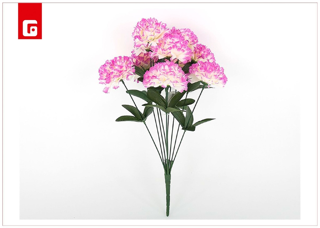 Ramo clavel x 10-45 cm malva - Flores artificiales y decoración