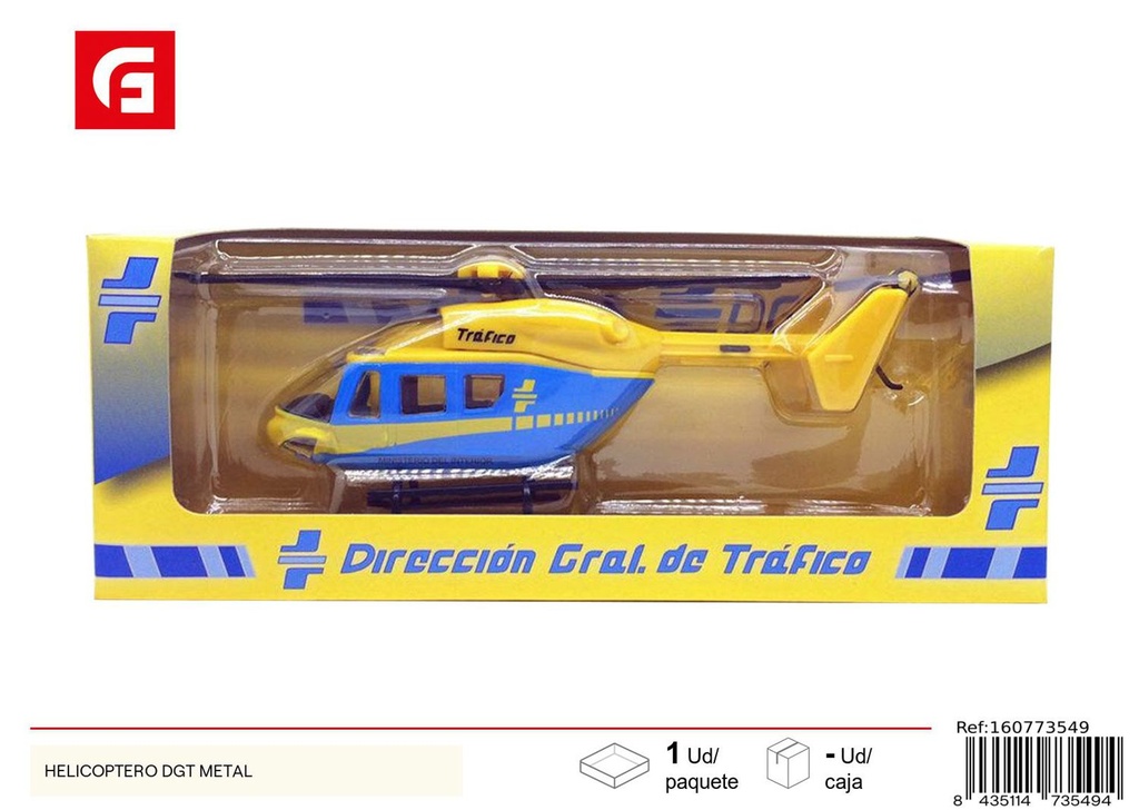 Juguete helicóptero de metal - Juguetes y aviones