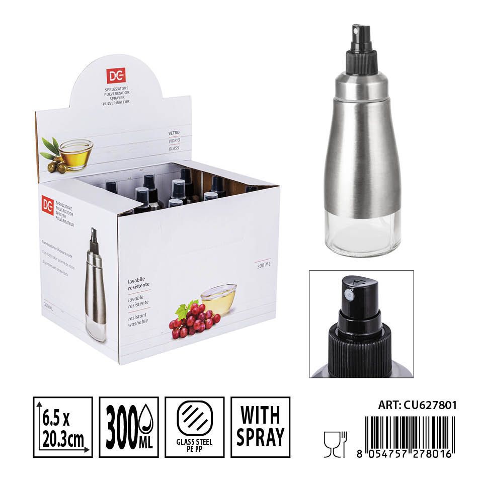 Pulverizador de aceite/vinagre 300ml - Utensilios de cocina