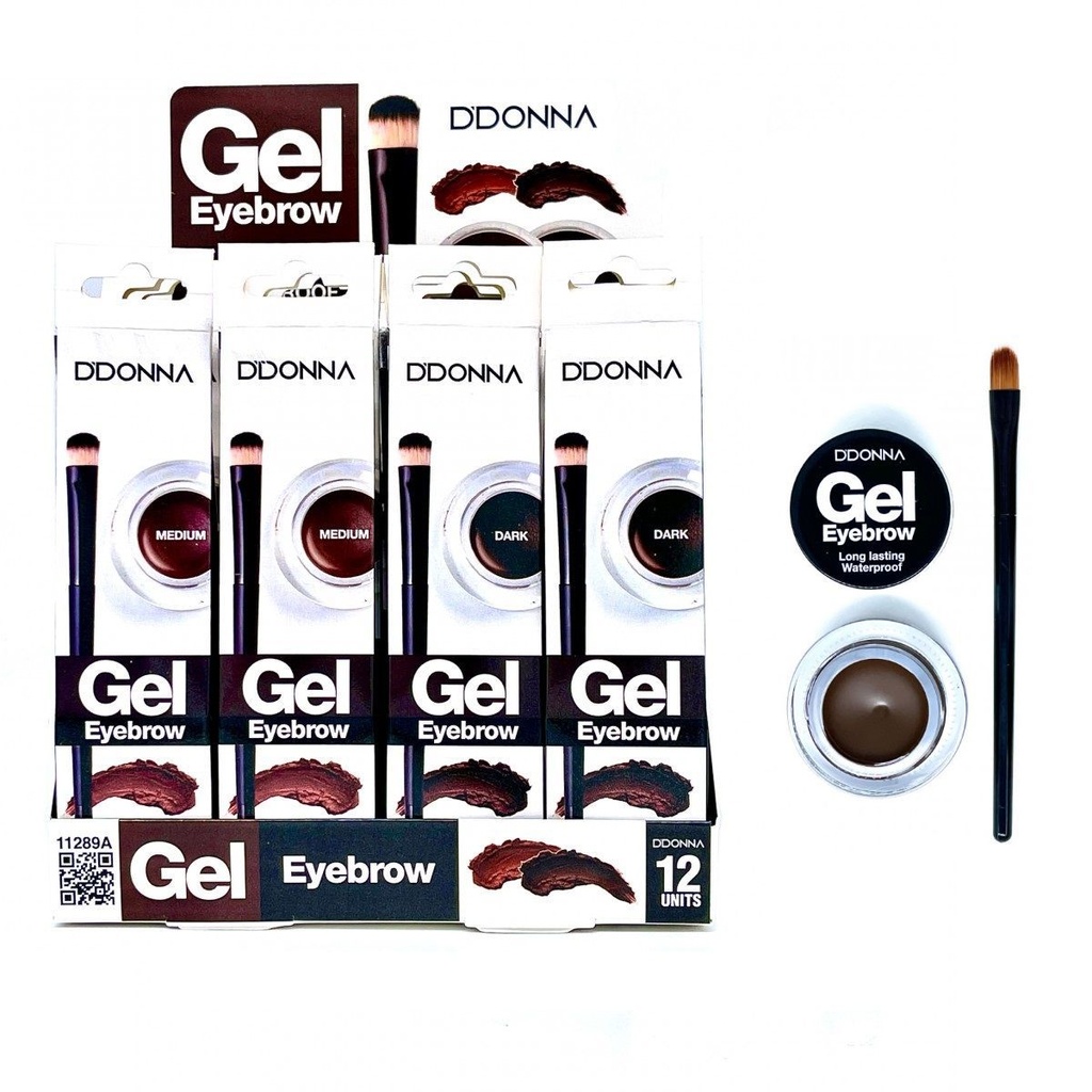 Gel para cejas 12 unidades - Accesorios de maquillaje