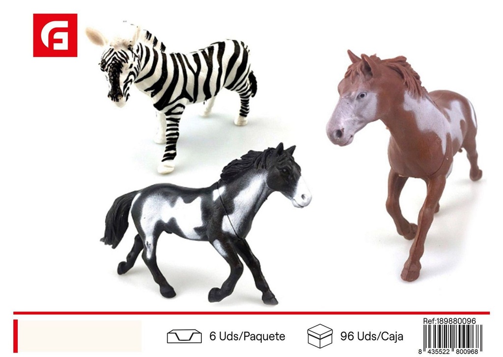 3 figuras de animales salvajes de 5 pulgadas - Juguetes y animales