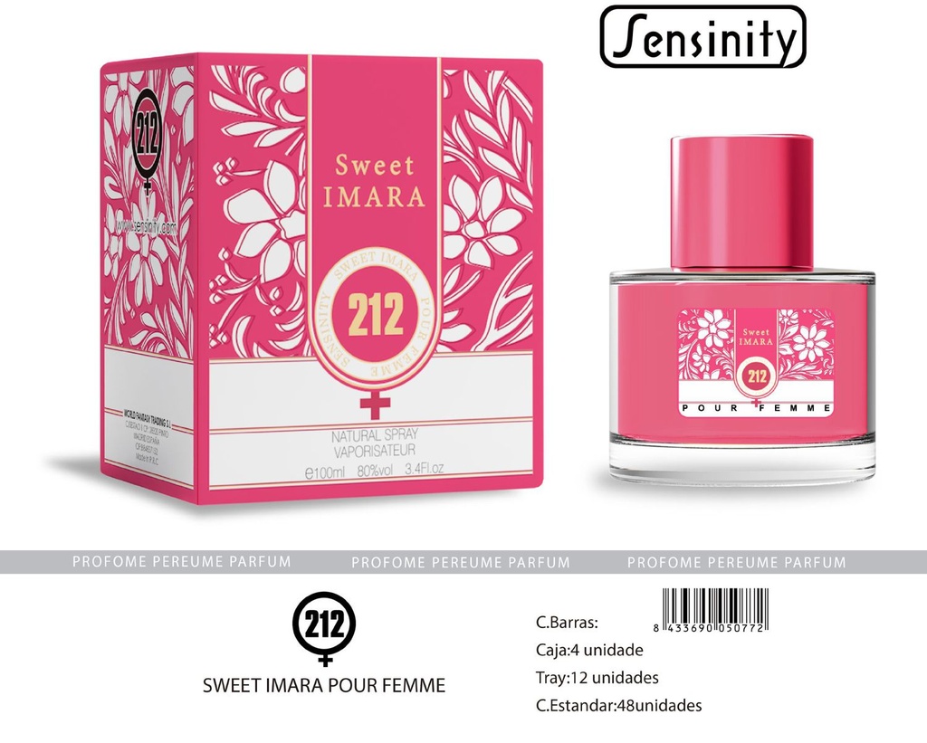Perfume Imara Sweet Pour Femme Sensinity - Fragancia para mujer