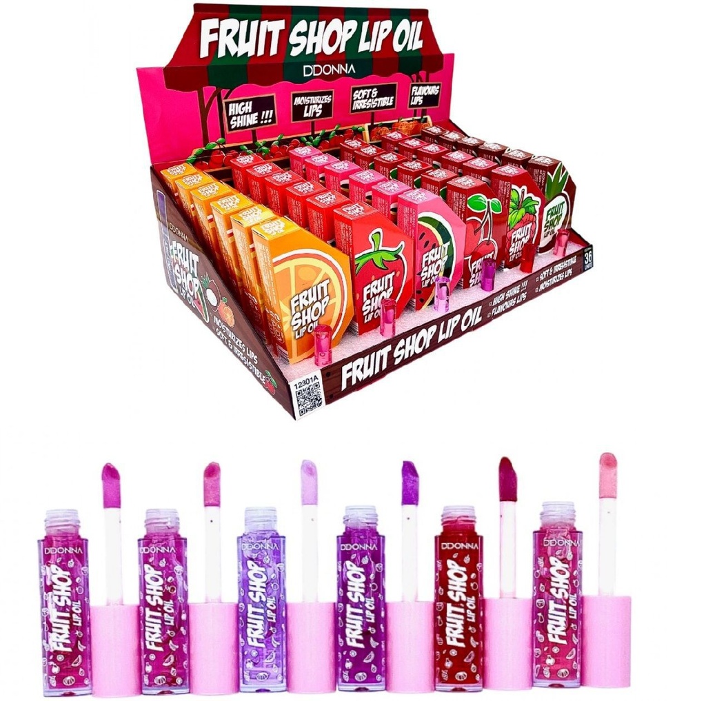 Aceite para labios Fruit Shop 36/U 12301A - Cosméticos y cuidado de labios