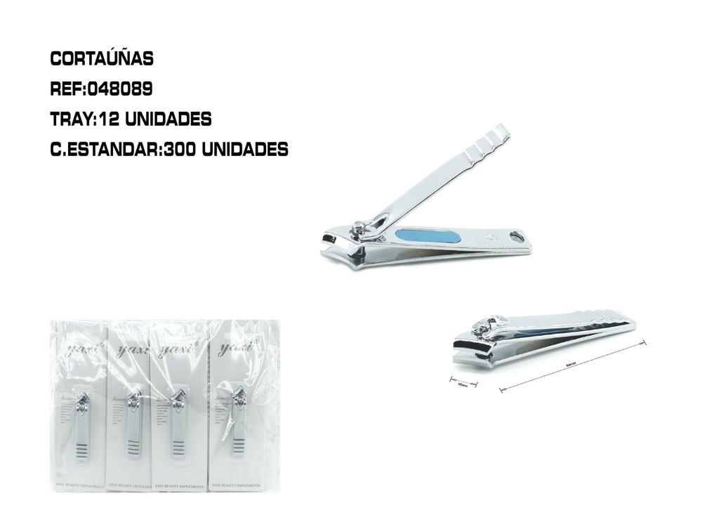 Cortaúñas T/M 12/U - Herramientas de manicure