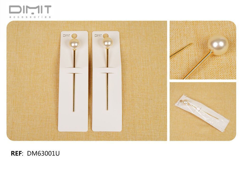 Palito para pelo 12/U DM63001U - Accesorios para el cabello y pinzas