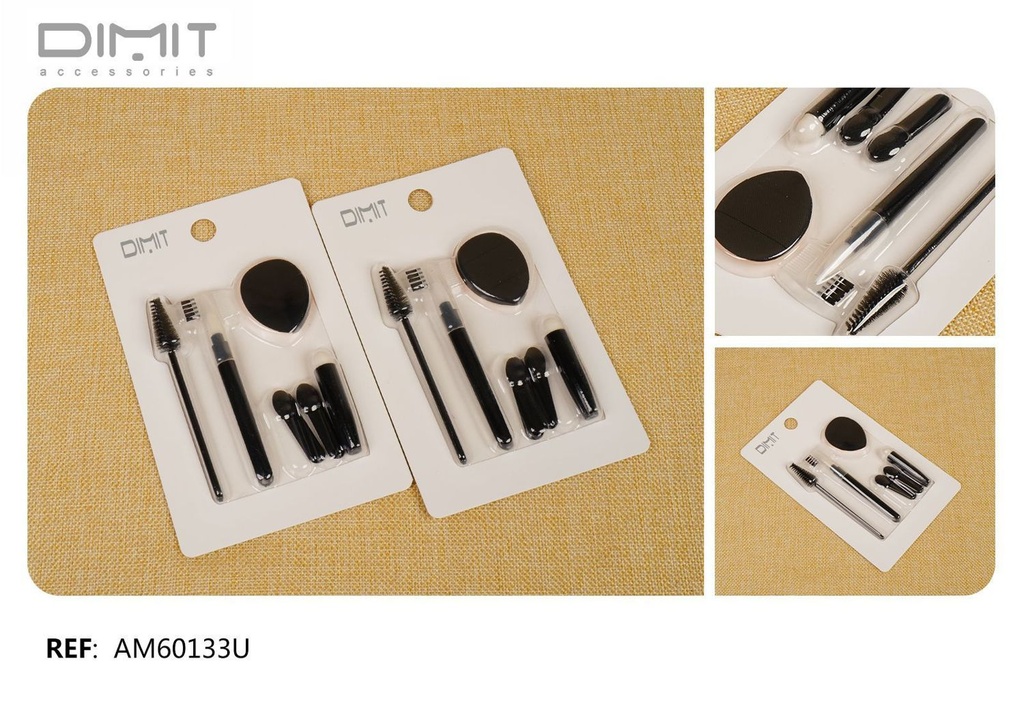 Juego de accesorios de maquillaje 12/U AM60133U - Utensilios de belleza