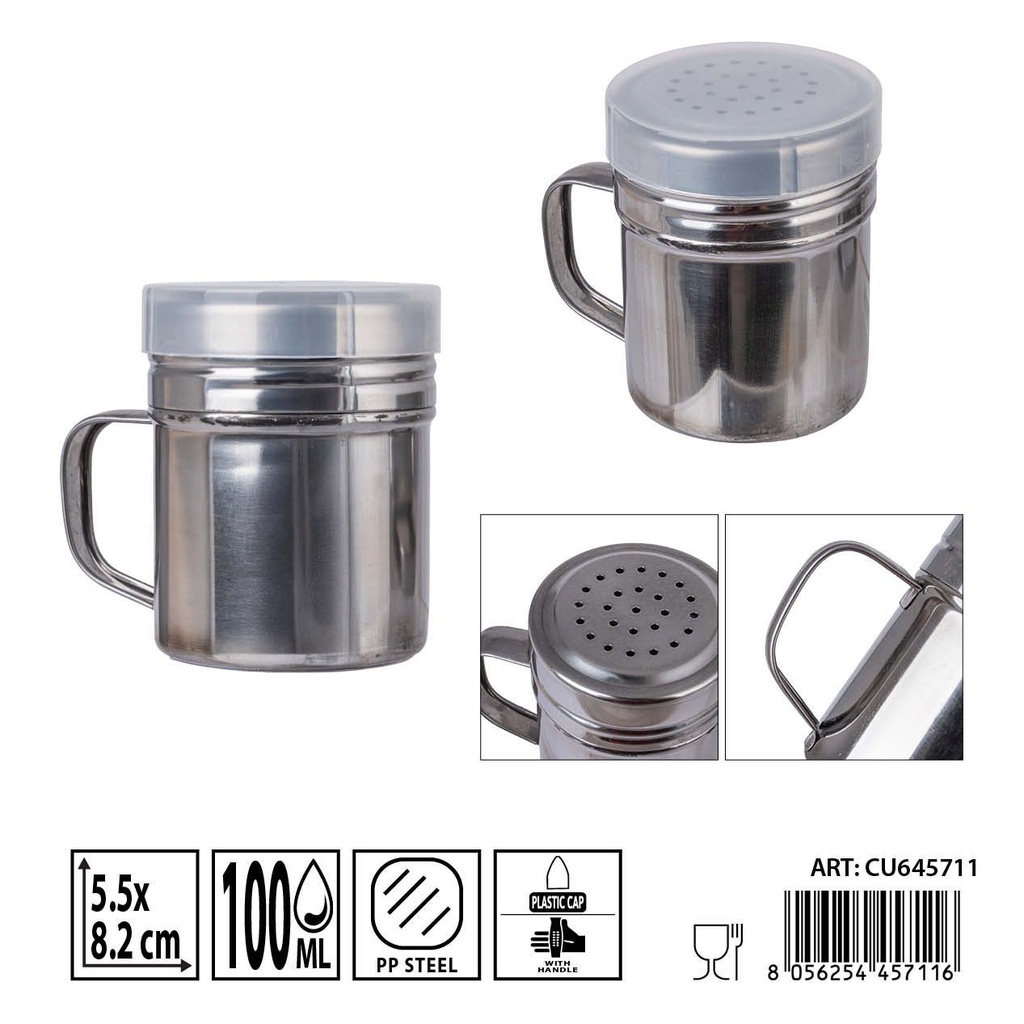 Esparcidor de harina/cacao con tapa 100ML - Herramientas de cocina