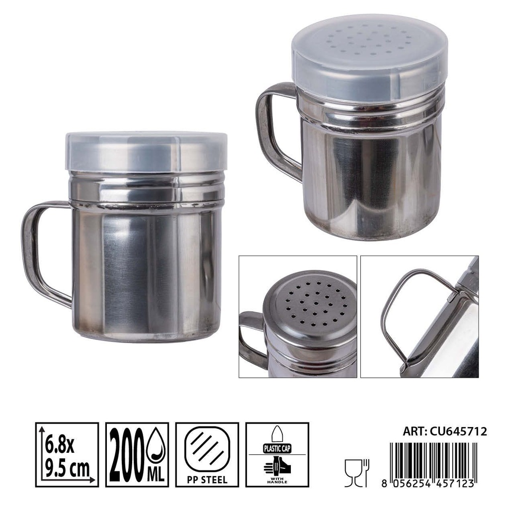 Esparcidor de harina/cacao con tapa 200ML - Herramientas de cocina