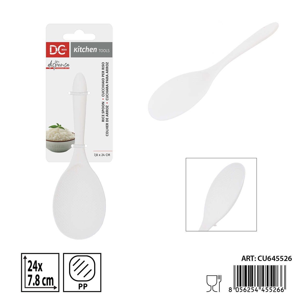Cuchara para arroz 7.8X24 cm - Utensilios de cocina