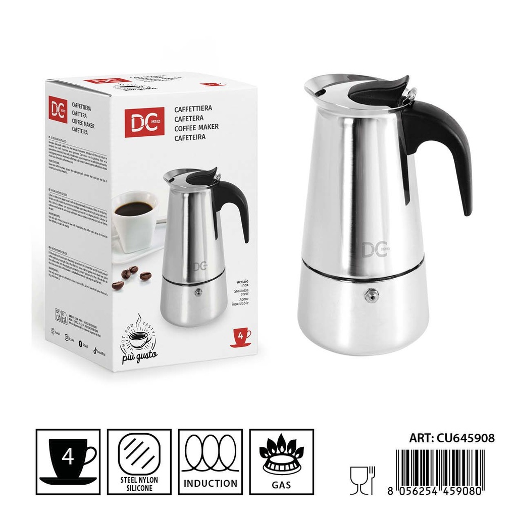 Cafetera de acero inoxidable 4TZ - Accesorios de cocina y cafeteras
