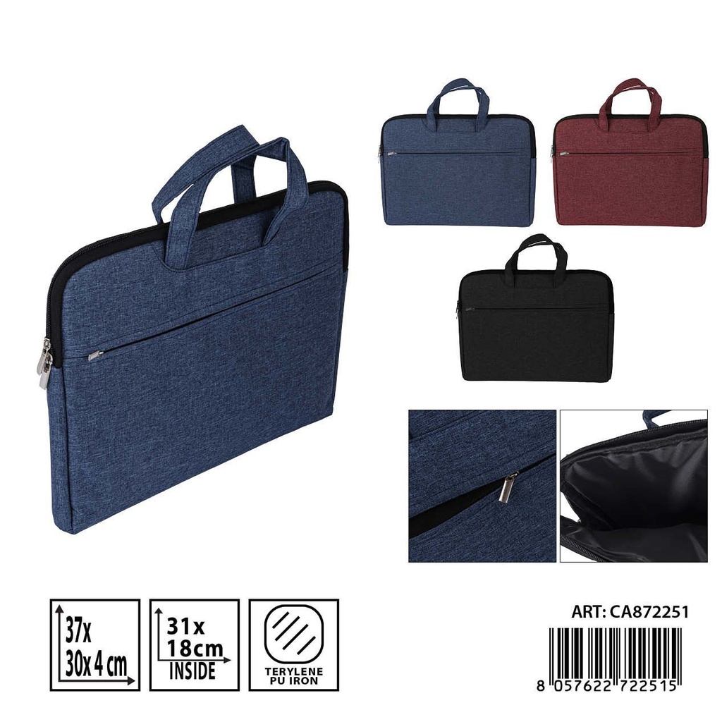 Bolsa para portátil 37x30x4 cm - Artículos de oficina