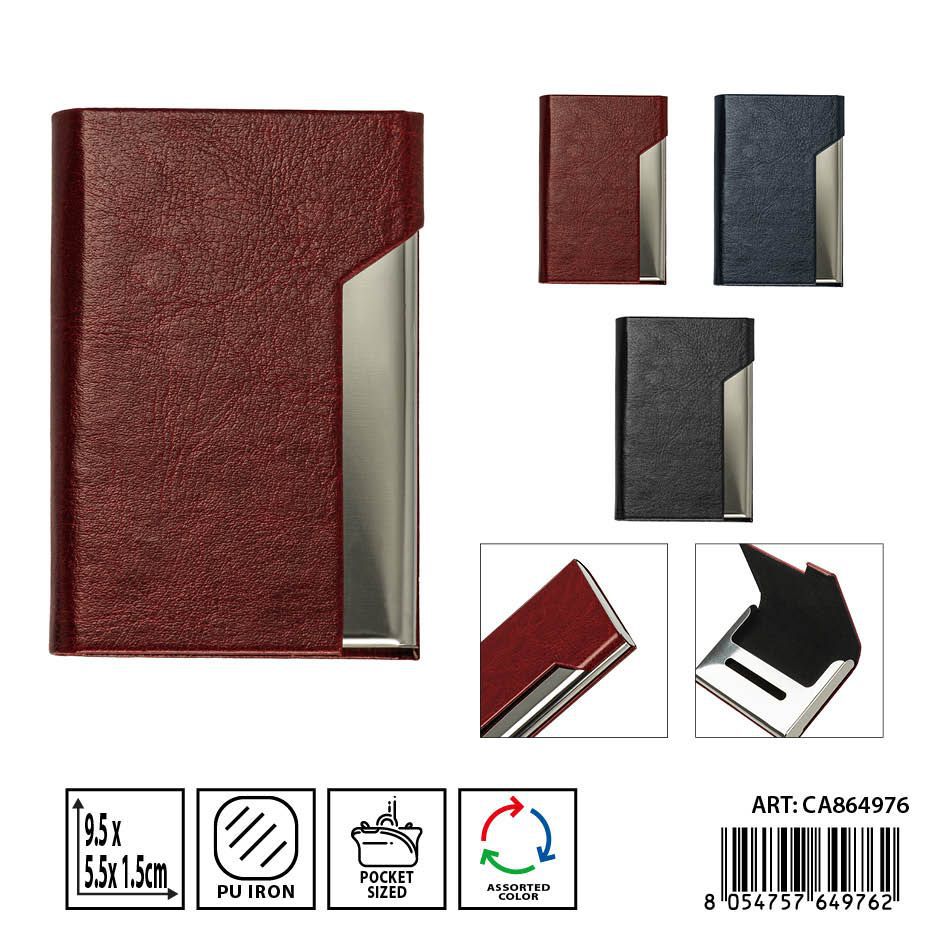 Tarjetero 9.5x5.5x1.5 cm - Accesorios de oficina y organización