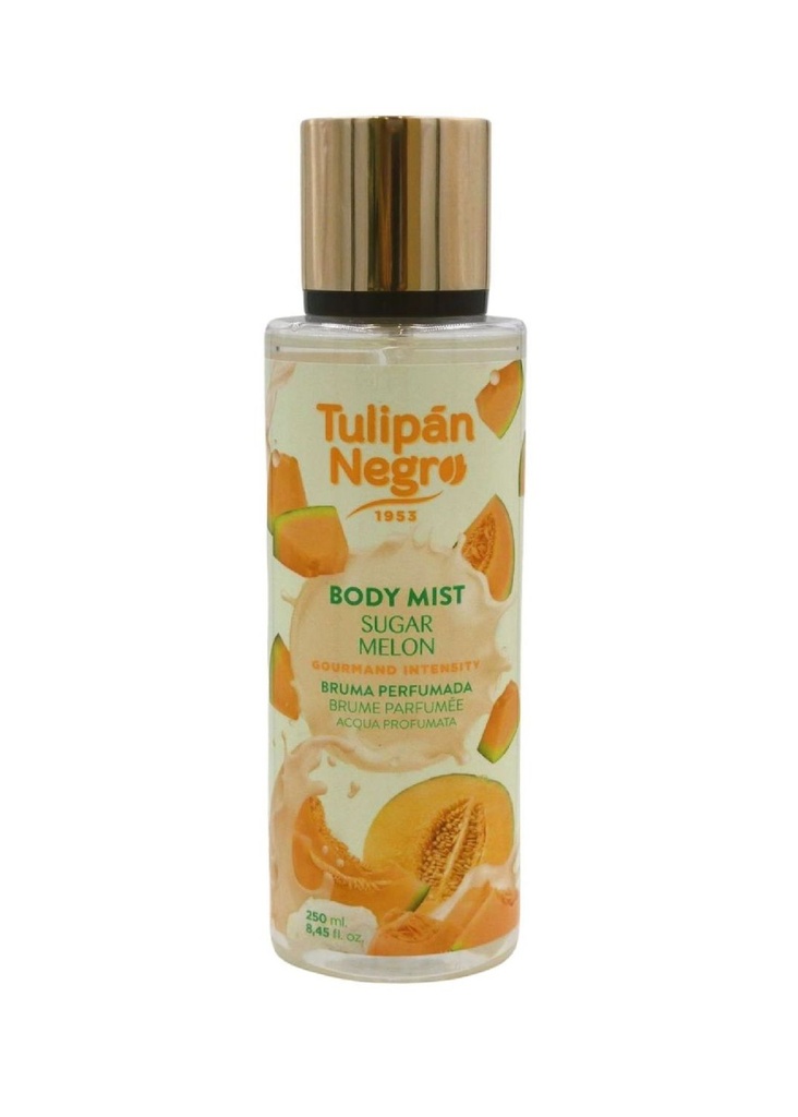 Body Mist Tulipán Negro Sugar Melon 250ml - Agua de colonia dulce