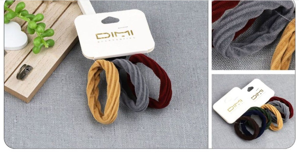 Goma de pelo 24 u - Accesorios diversos para peinados